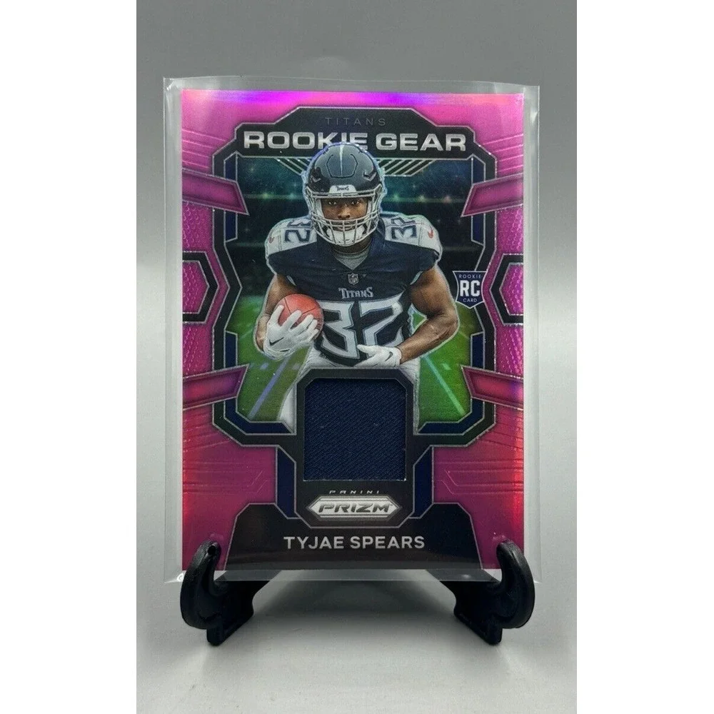 2023 NFL Panini Prizm Tyjae Spears Rookie Gear Pink Prizm‎ (RC) #RG-TS